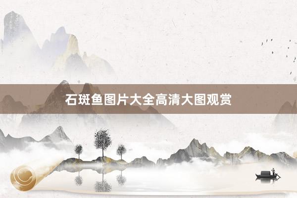 石斑鱼图片大全高清大图观赏